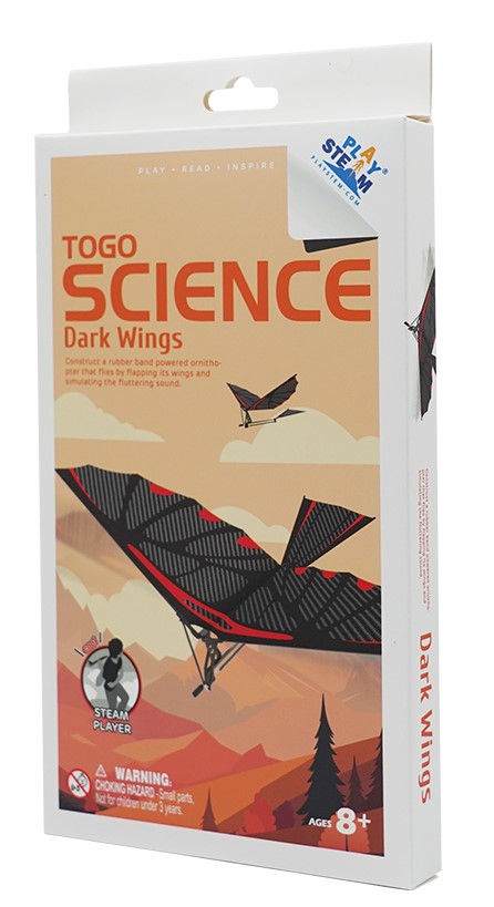 DARK WINGS (Rubber Band Ornithopter)